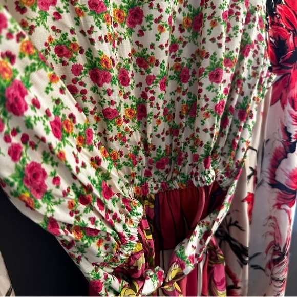 NWT River Island mixed floral print mini dress | size 12 - Picture 11 of 13
